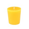 Jeco Jeco CVZ-008 Votive Candles; Yellow - 12 Piece per Box CVZ-008